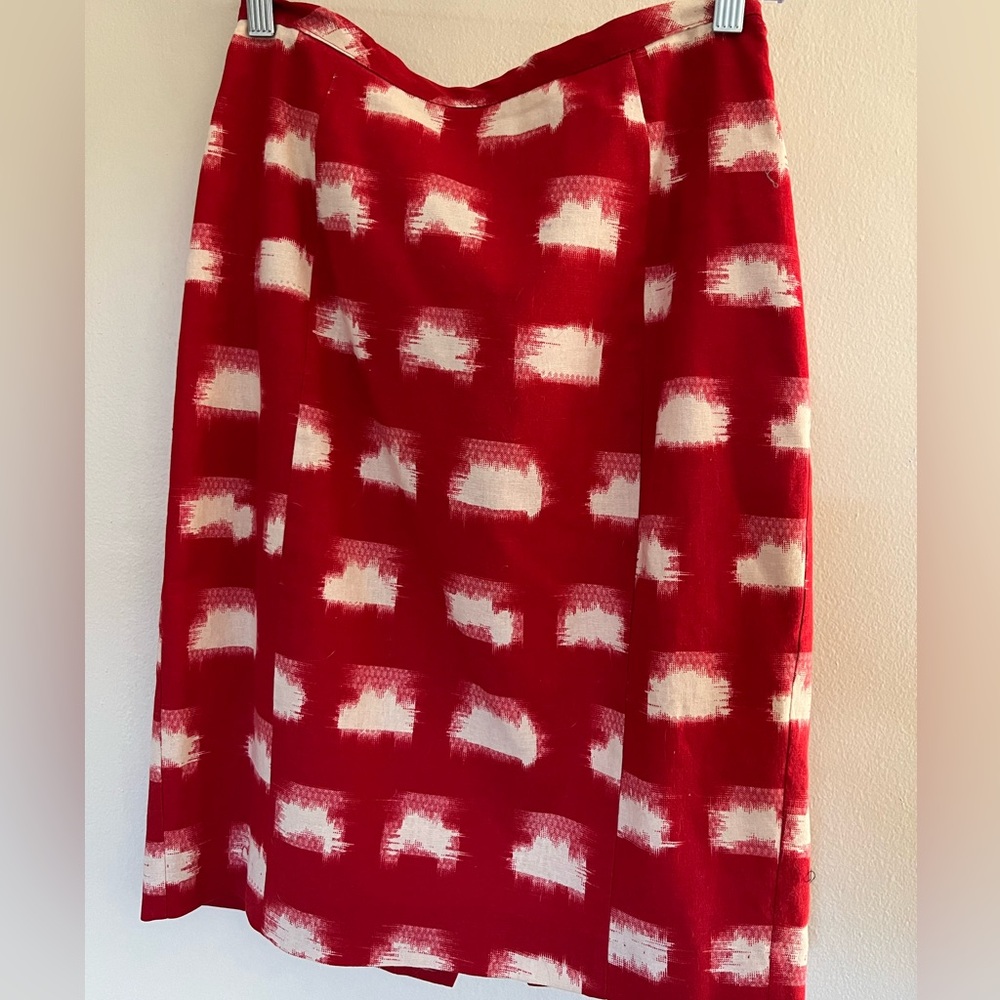 Corey Lynn Calter Linen Mini Skirt